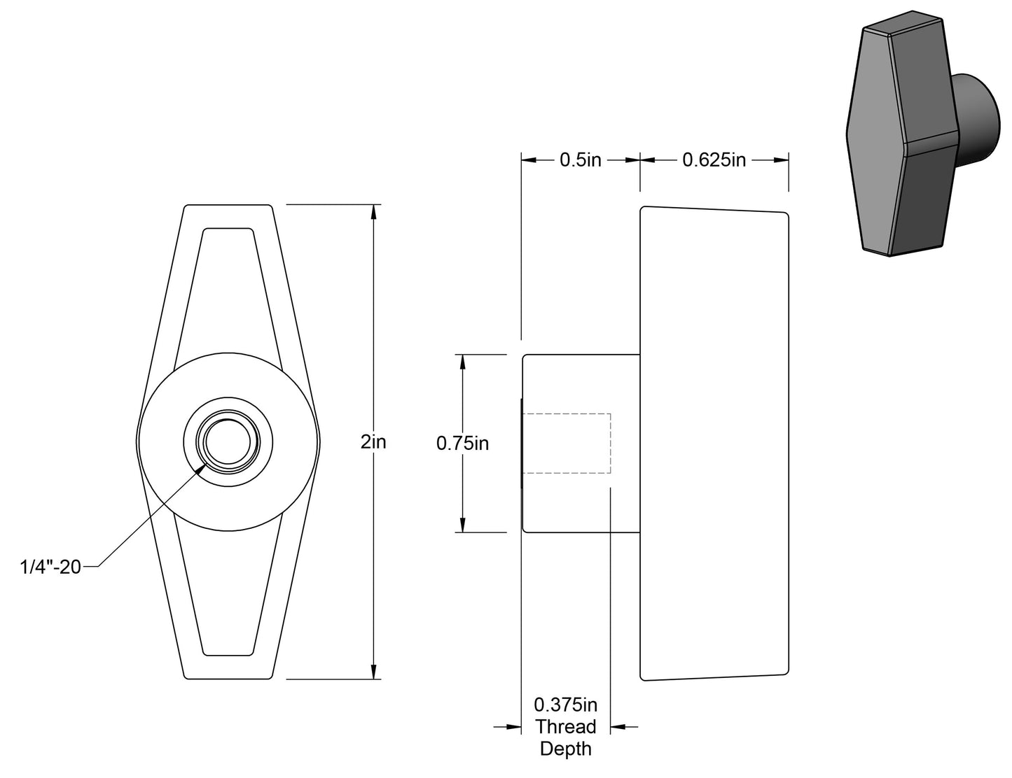 Replacements for Ludwig Hercules T-Knob