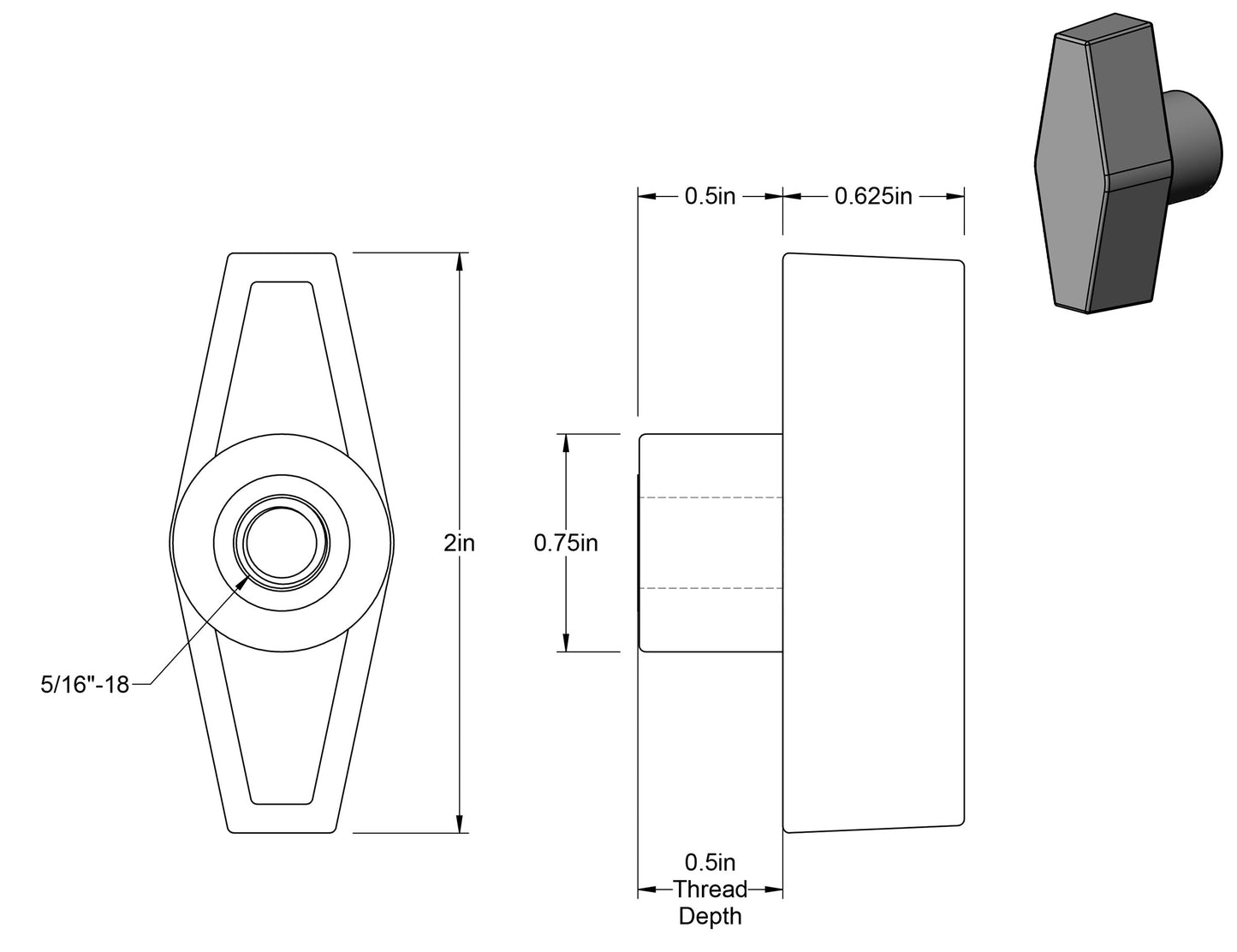 Replacements for Ludwig Hercules T-Knob