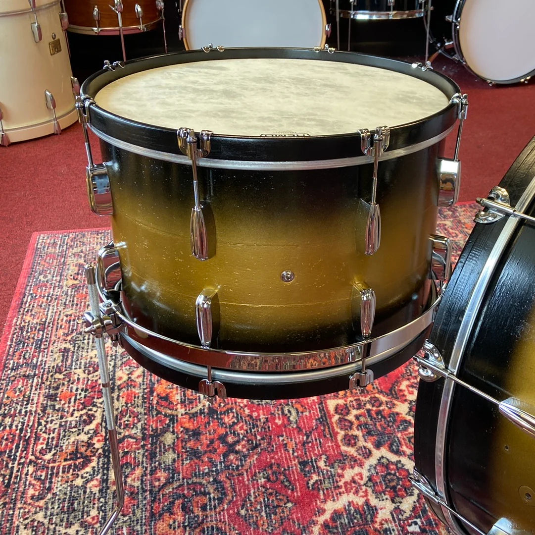 Slingerland VINTAGE 3pc 28" 15" 18" Shell Pack - Gold Duco