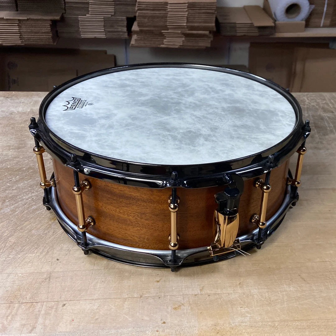 Walberg & Auge USED 5" x 14" Single Ply Mahogany Snare Drum