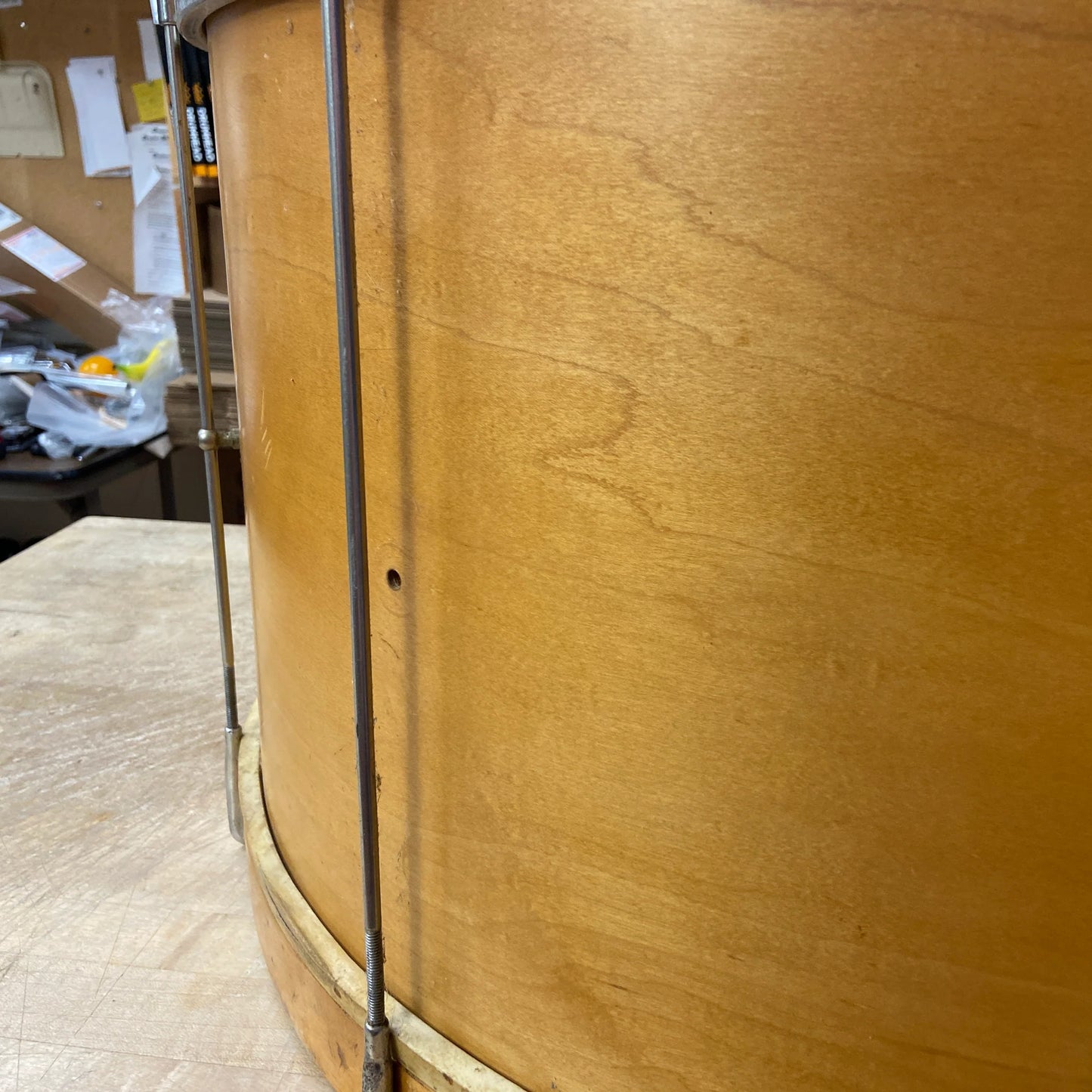 Leedy VINTAGE Spartan 14" x 26" Bass Drum - Natural