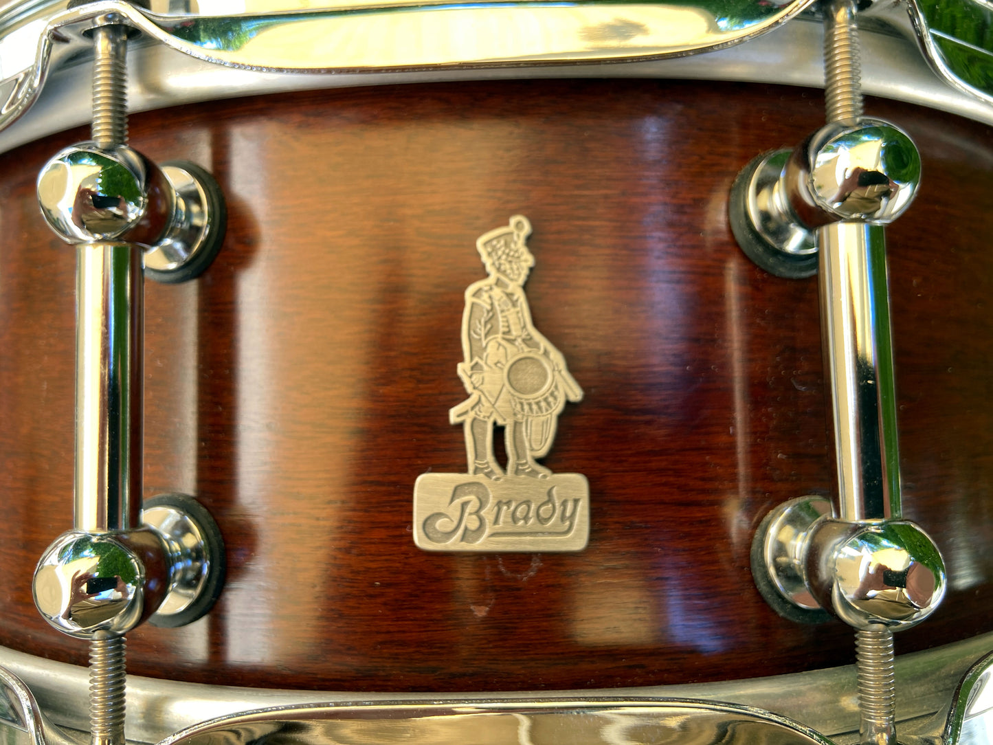 Brady USED Jarrah Ply 14" x 5.5" Snare Drum