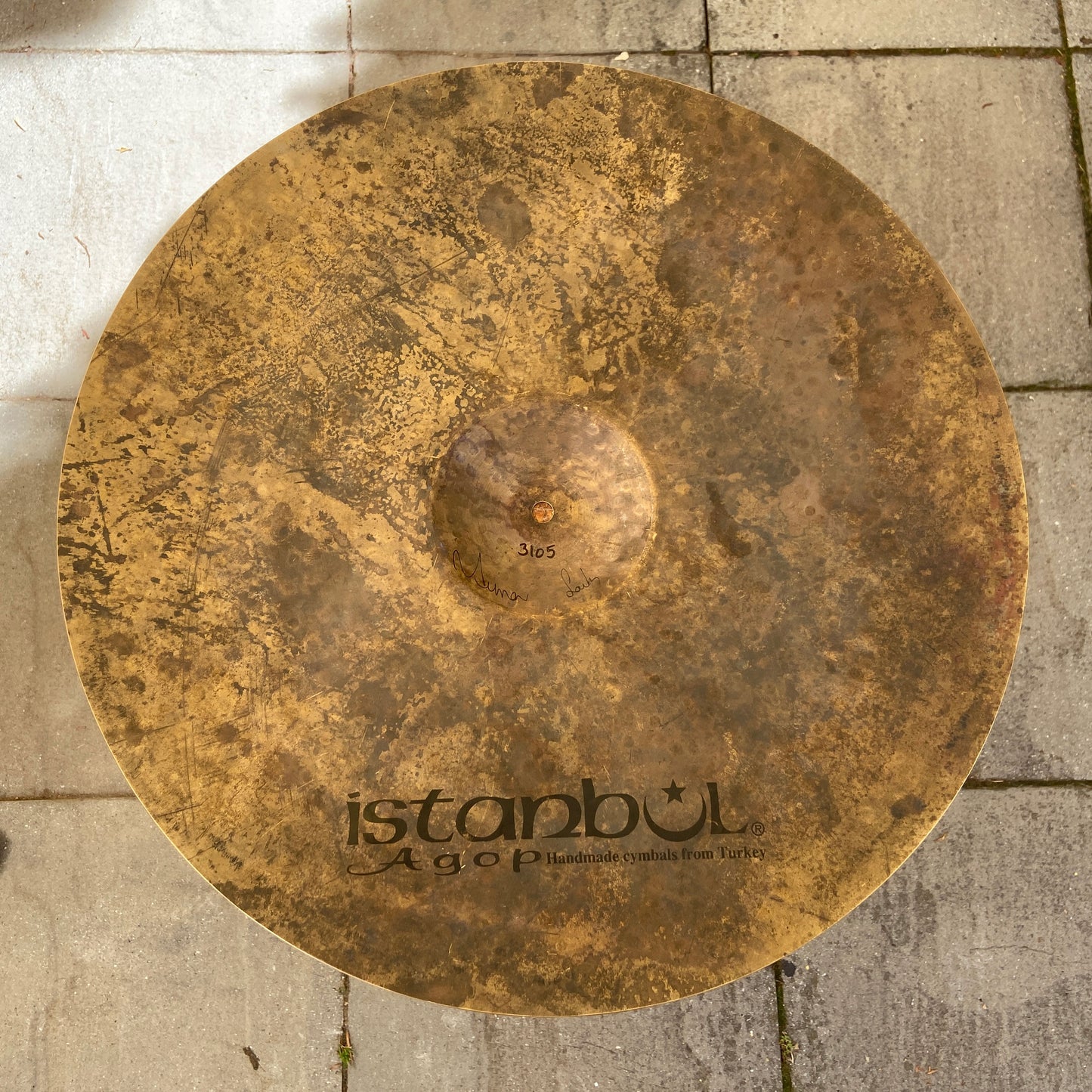 Istanbul Agop USED 22" Idris Muhammad Ride Cymbal - 3105g