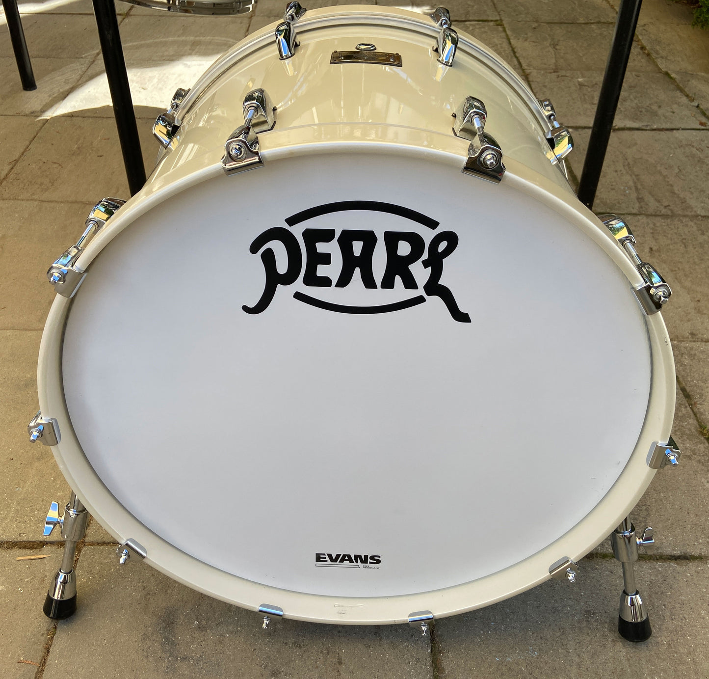 Pearl USED Masters Series 6pc Maple Shall Pack in Opal White