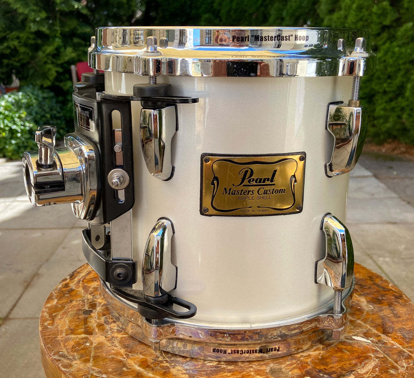 Pearl USED Masters Series 6pc Maple Shall Pack in Opal White